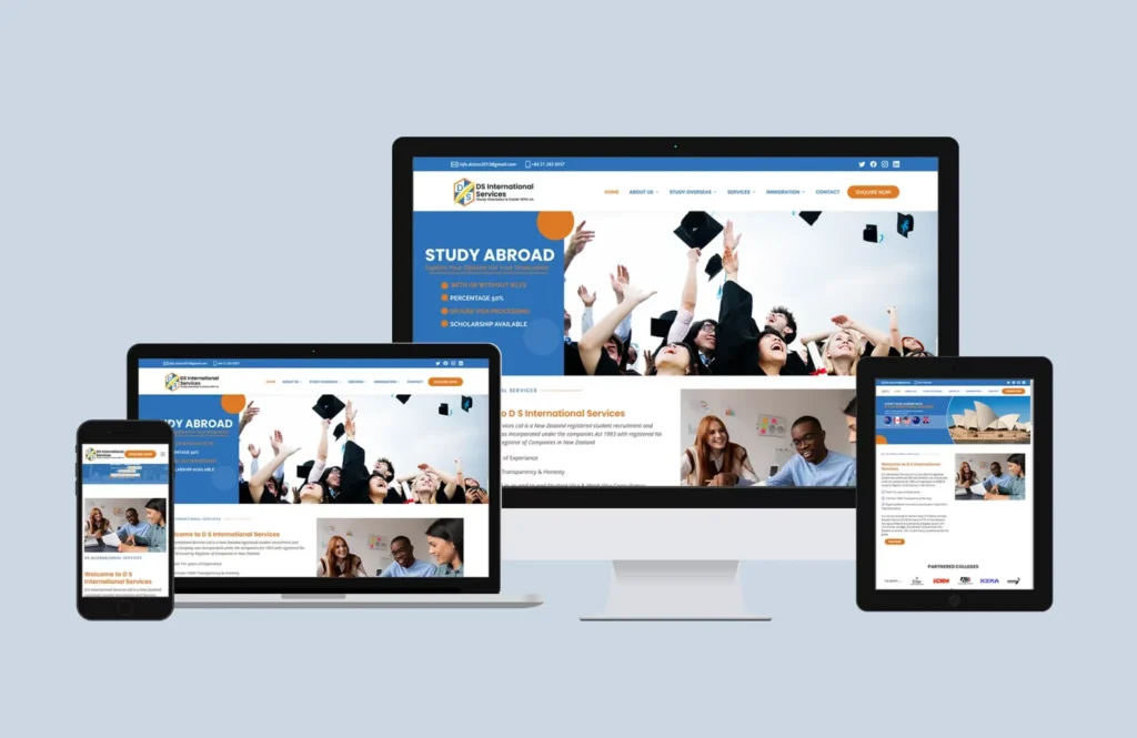 Recruitment website design